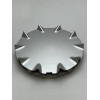 SSR Silver No Logo Snap In Wheel Center Cap with