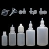 100 Pieces 5ml Squeezable Dropper Bottles, Empty Clear Plastic Dropper