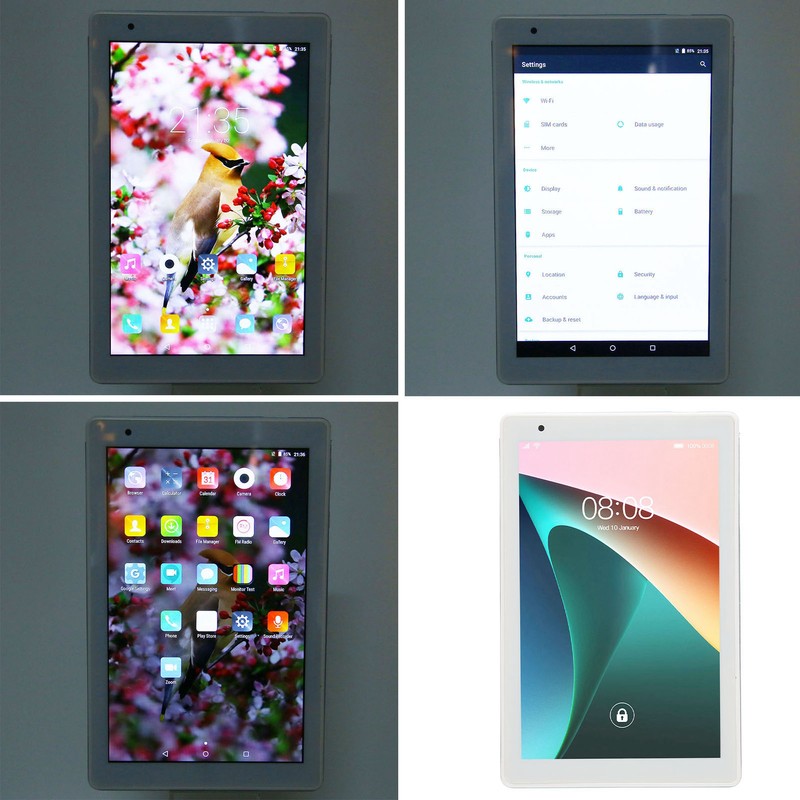 8 Inch Tablet 4G RAM 64G ROM 1960x1080 IPS Display