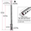 ASNOMY 10 Inch Extra Long Forstner Bit Extension for Adding