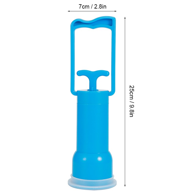 Piglet Rebreather Plastic Assisted Breathing Pump Sputum Suction Device for