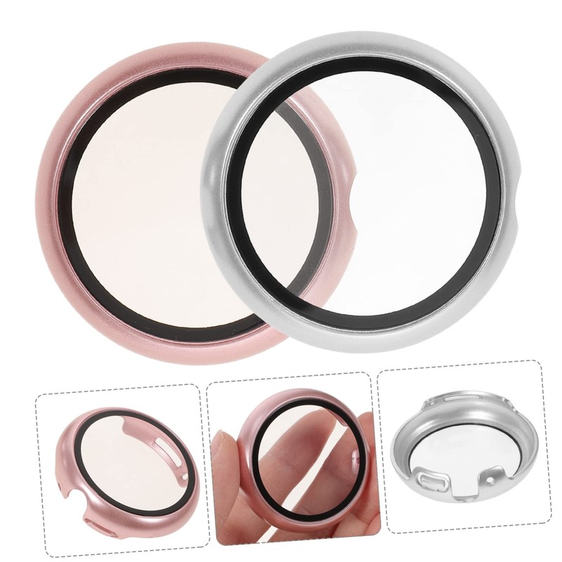 TEHAUX 2pcs Professional Protective Watch Covers for Pixel Watch Scratch