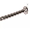 Design House Curved Steel Shower Rod (558486) in Polished Chrome,