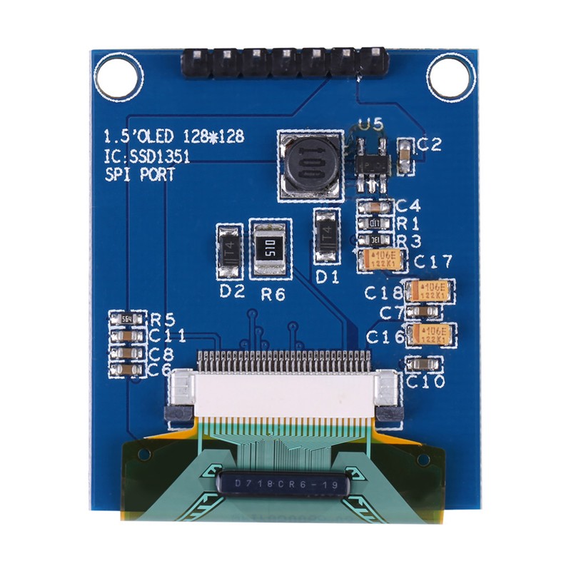 1.5inch OLED Color Display Module 128*128 SSD135 Serial Peripheral Interface