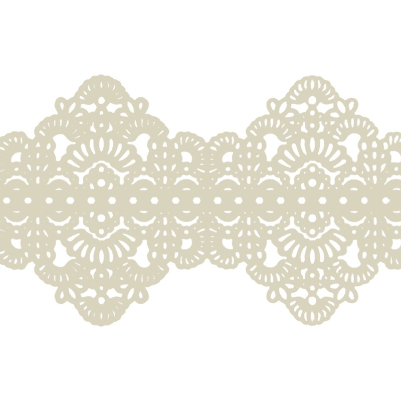 Funshowcase Large Pre-Made Ready to Use Edible Cake Lace Art