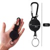 JYTDBCS Retractable Badge Reels, Retractable Keyring Extendable Key Chain Heavy