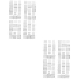 Baluue 8sets Nail Kits Tip Guides Stickers French Manicure Decals Half-Moon Nail Accessories