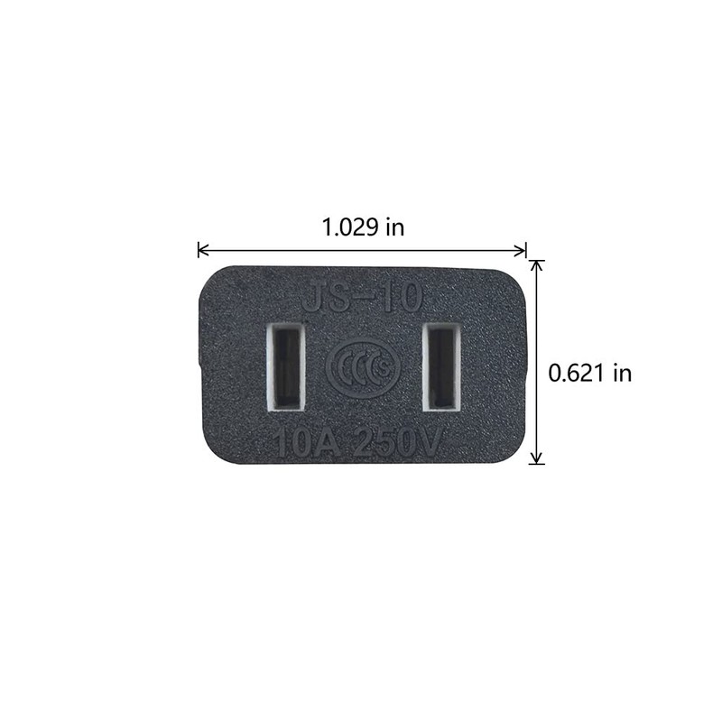 K-MAINS AC Charging Power Cord for Schumacher DSR ProSeries 1800/2200