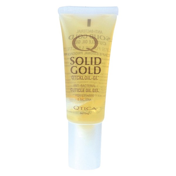 Qtica Solid Gold Cuticle Oil Gel, 0.5 oz
