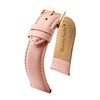 MARCHEL Smooth Leather Genuine Leather LLB Clasp in Gold Leather