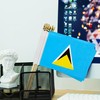 TSMD Saint Lucia Stick Flag Saint Lucian Small Mini Hand