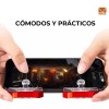Maíz Gamepad Gatillos Duo Botones L1 R1 Ajustable Gamer Celular