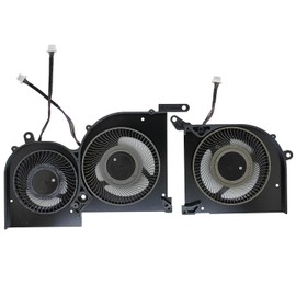 JISHIYUFS New CPU Cooling Fan for MSI 16V1 16V2 GS66 WS66 P66 10SD 10SE 10SF 10SFS 10SGS,10UG 10UH 10UE BS5005HS-U4Q BS5005HS-U3J DC 5V 1.0A (Not Applicable to 16V). 4 V5 V6)