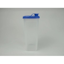 Tupperware Set 2.0 L Blue Eidgenossen Juice Jug Measuring & Go Circular 9888