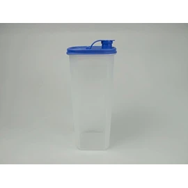 Tupperware Set 2.0 L Blue Eidgenossen Juice Jug Measuring & Go Circular 9888