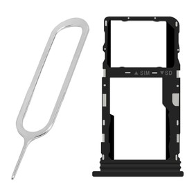 Perfectly Fit Standard Durable SIM and Memory Card Tray Holder w/SIM Card Pin Compatible with TCL 30 XE 5G T767W
