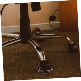 SEWACC 15pcs Non-Slip Furniture Protector Pads for Chair Feet Round Caster Cups Floor Protectors for Hardwood Floors Sturdy Plastic Coasters for Sofa and Table Legs