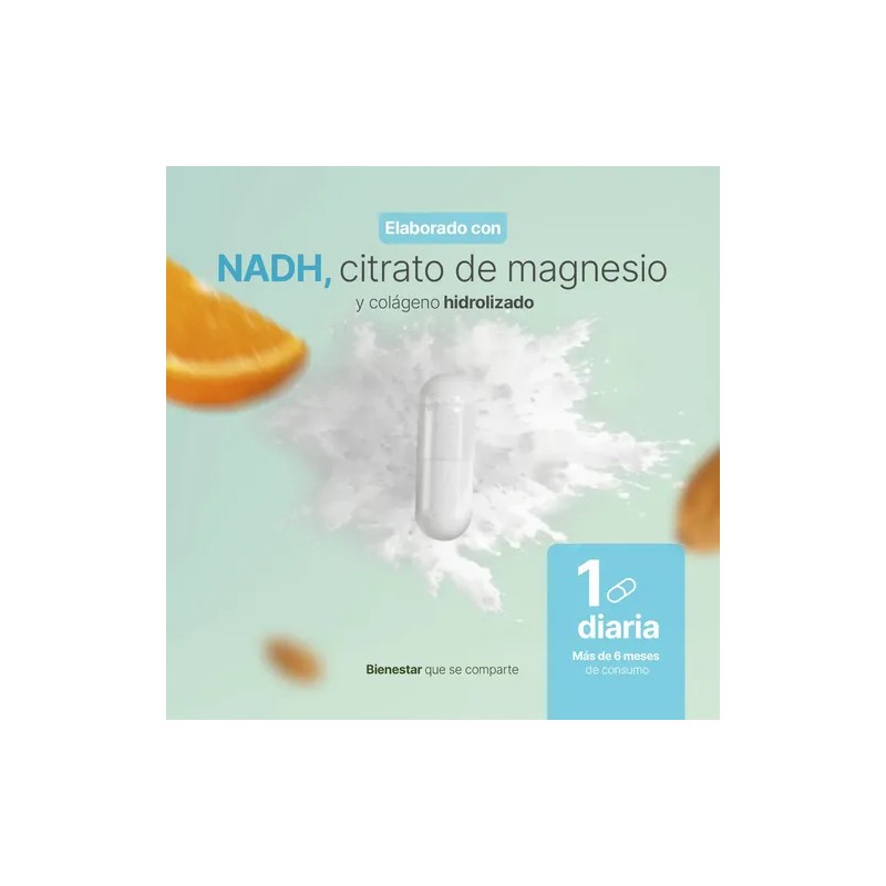 Nadh 180 Cápsulas Días Consumo Veces Más Producto Otros Nicotinamida