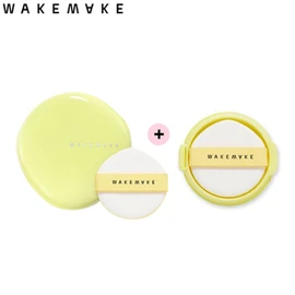 WAKEMAKE Water Glow Coating Cushion 11g*2ea [Lime Edition], Shade:22 Neutral