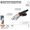 Truper Pinza Presión 10', Mordaza Curva, Mango Vinil Truper 17436