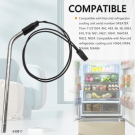 Honkador 630811 Norcold RV Refrigerator Heater Heating Element (120V Ac 300W), Replaceable N1095 N61 N62 N64 N81 N82 N84 NX64 NX84 NXA64 NXA84 Series, Norcold Heating Element, Pack of 1