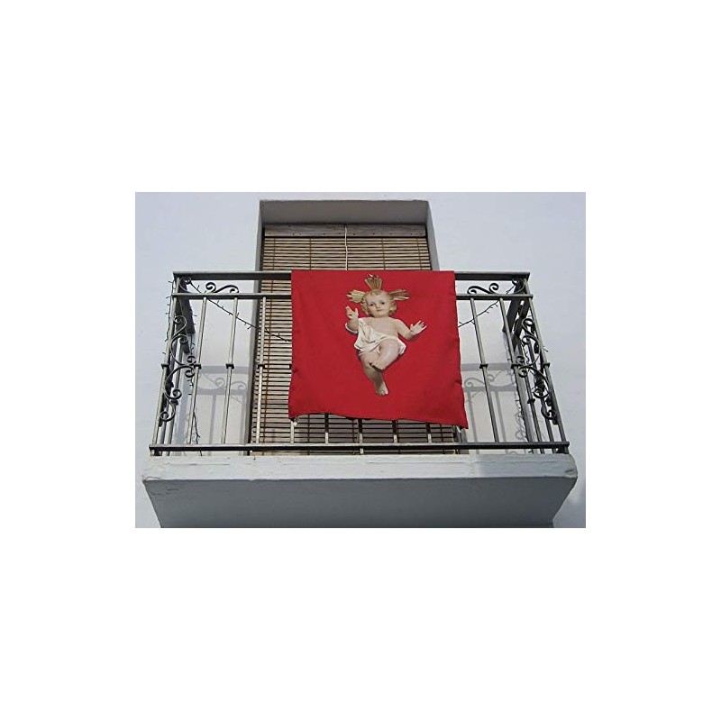 Durabol God Ha Nacido Flag for Christmas Child Jesus 27"