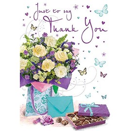 Regal Publishing Occasion Card Thank You - 9 x 6 inches