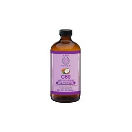 C60 Power - MCT 4-oz.- Organic MCT Coconut Oil, 4 Fl Oz, 99.99% Pure Carbon F...