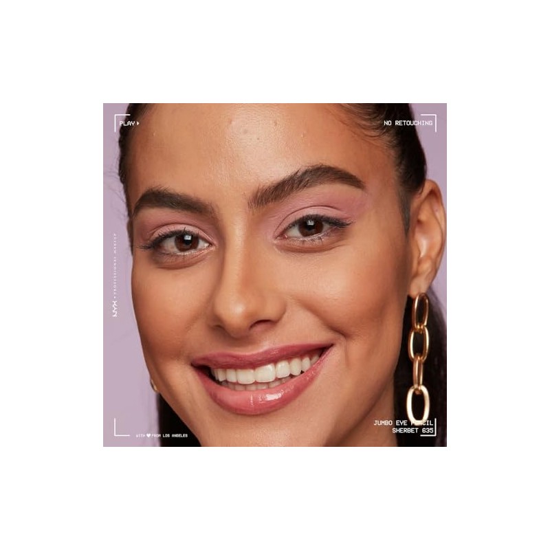 NYX Professional Makeup, Jumbo, Lápiz de ojos, Tono Sherbert