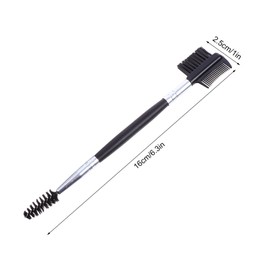 TOVINANNA 6pcs Dual Eyebrow and Eyelash Comb Multipurpose Makeup Tool for Shaping Brows and Lashes for Grooming and Mascara Application