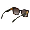 KARL LAGERFELD Girls' Sunglasses, braun gestreift