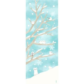 Hamamonyo Picture Tenugui Snow Play