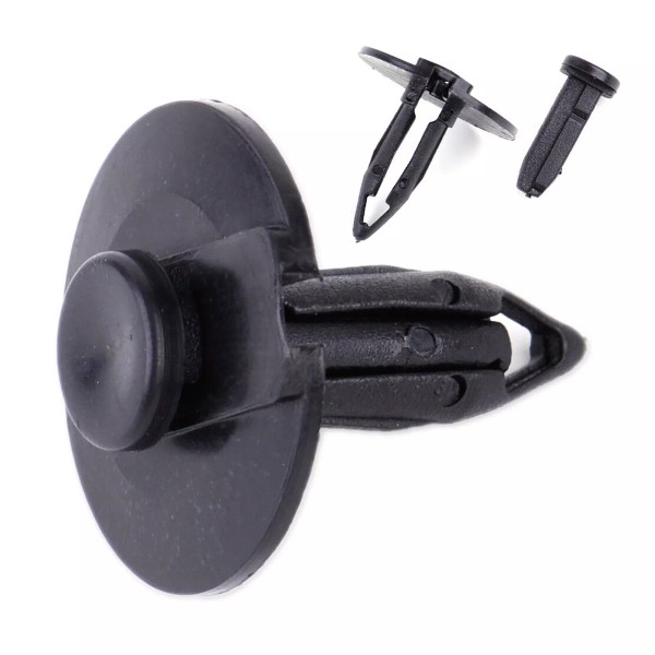 Sherco-Auto Black Nylon Splash Shield Push Retainer 1/4" Hole 7/8"