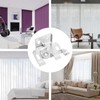 Angoily 4PCS Roman Blind Fixing Brackets, Lock Blind Brackets, Window