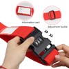 Luggage Strap, 2pcs Suitcase Straps with Password Lock Information Card,