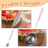 2 Pcs Melon Baller Scoop Cute Fruit Baller Ice Cream
