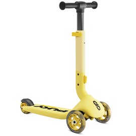 PUKY Push, scooter for children from 2 years, height-adjustable handlebars, foldable and compact, extra wide tyres for more safety, luminous wheels, ideal for adventurers and outdoors