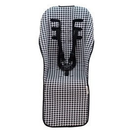 JYOKO Kids Universal 100% Cotton pram Liner for Stroller Compatible with UPPABABY Vista and Cruz (Vichy)