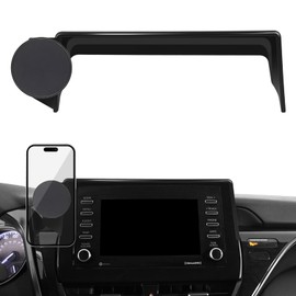 Magnetic Car Phone Holder Compatible with Toyota Camry 2021 2022 2023 2024 Accessories 7-Inch Screen Fixed Clip,360°Rotation Magnet Cell Phones Mount Compatible with MagSafe （No Fit 9-inch Screen）