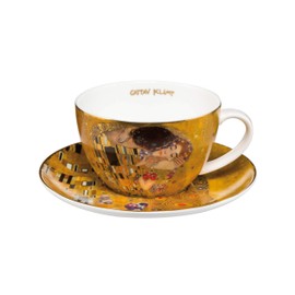 Gustav Klimt Goebel Artis Orbis Der Kuss - Teetasse Bunt