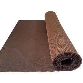 Speaker Grill Cloth Stereo Mesh Fabric for Speaker Box Repair,Guitar AMP Grill Cloth Acoustically Transparent Cover,Speaker Cabinet Acoustic Mesh Fabric Replacement Speaker Covers (Brown, 55" x 20")