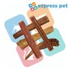 Express Pet Supplies 4 x Extra Thick (5-6") Beef Bully