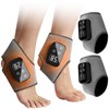 HJKLIUT Foot Advanced Renewed Triple Method Massager, 5-Speed & 5-Temperature,