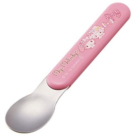 Skater S9 Children's Spoon, My Melody Tokimeki Ribbon, Sanrio, Made in Japan, 5.1 inches (13 cm)