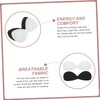 KOMBIUDA 4 Pieces Removable Bra Sponge Inserts Breathable Bra Pads