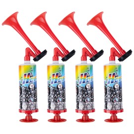 Handheld Air Horn,WideSmart 4PCS Air Horns,Handheld Pumps Super Louds,Noise Maker for For Sports Events, Festivals, Camping & More, Multi-Functional Air Horn For Car, Marine & Boat Enthusiasts