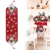 TANCUDER Christmas Table Runner Red Christmas Table Cloth Tablecloth Rectangular
