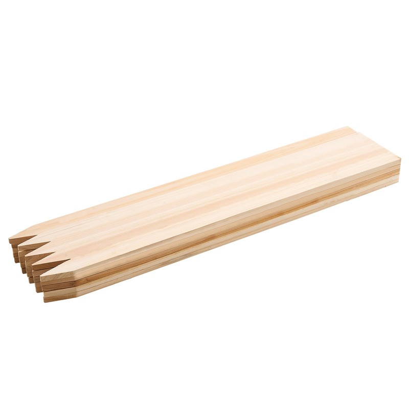 VEVOR Wooden Garden Stakes, 25 Pcs 36 x 0.5 x1.5