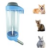 DEEUCHIS Dog Crate Water Bottle - 17 oz No Drip