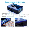Miuzei Raspberry Pi 4 Case With Fan Cooling , 4